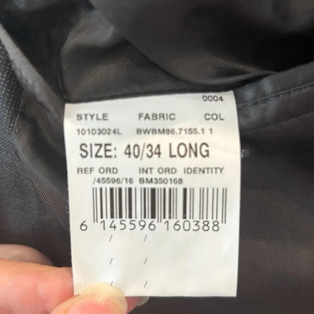 Brooks Brothers 1818 Regent Blazer‎ | Gray Wool VBC Italian Fabric | 40L